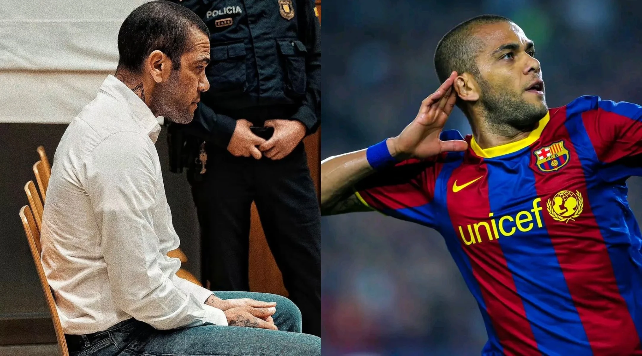 Read more about the article Chính Thức Huyền Thoại Barcelona Dani Alves Bị kết Án 9 Năm Tù